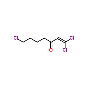 1,1,7-三氯-1-庚烯-3-酮,1,1,7-trichlorohept-1-en-3-one