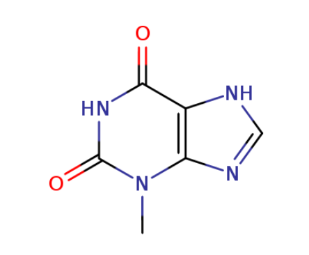 3-甲基黄嘌呤,2,6-Dihydroxy-3-methylpurine