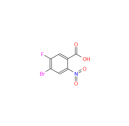 2-硝基-4-溴-5-氟苯甲酸,2-nitro-4-Bromo-5-fluorobenzoic acid