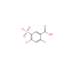 4-氯-5-氯磺酰基-2-氟苯甲酸；56447-54-2