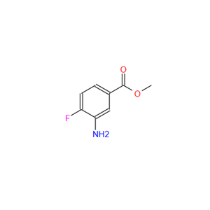 3-氨基-4-氟苯甲酸甲酯,METHYL 3-AMINO-4-FLUOROBENZENECARBOXYLATE
