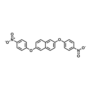 Naphthalene, 2,6-bis(4-nitrophenoxy)-,Naphthalene, 2,6-bis(4-nitrophenoxy)-