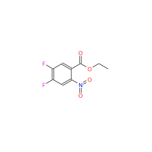2-硝基-4,5-二氟苯甲酸乙酯；1214387-06-0