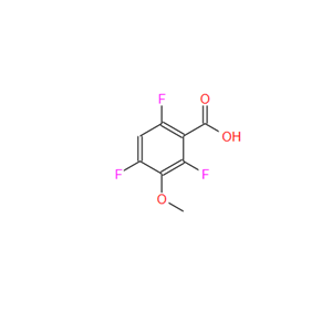 3-甲氧基-2,4,6-三氟苯甲酸；886499-94-1