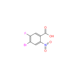 2-硝基-4-溴-5-氟苯甲酸；1020717-99-0