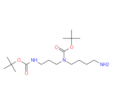 N1,N4-双-Boc-亚精胺,N1,N4-Bis-Boc-spermidine
