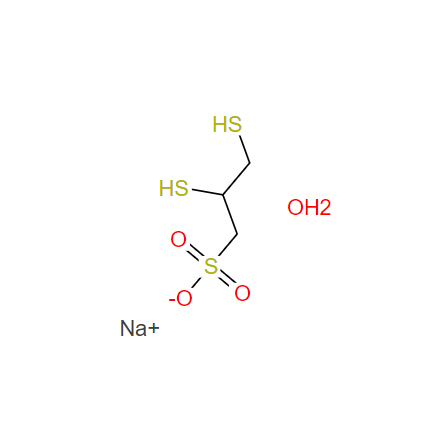 2,3-二巯基丙磺酸钠(一水),DL-2,3-Dimercapto-1-propanesulfonic acid sodium salt monohydrate