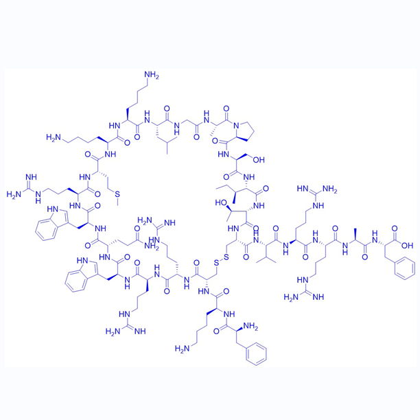 乳铁蛋白,Lactoferricin B25/LFcinB 25, Lactoferricin B (17-41) (bovine)