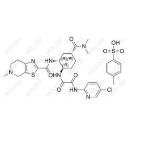 依度沙班杂质17(甲基苯磺酸盐),Edoxaban Impurity 17