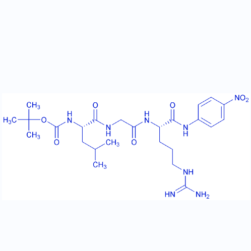 鱟試劑三肽,Boc-Leu-Gly-Arg-PNA.HCl