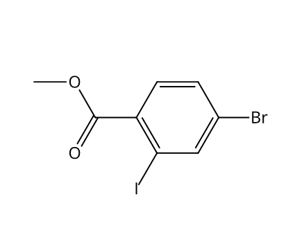 4-溴-2-碘-苯甲酸甲酯,4-Bromo-2-iodo-benzoic acid methyl ester