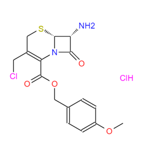 7-氨基-3-氯甲基-3-头孢唑啉-4-羧酸对甲氧苄盐酸盐,7-AMINO-3-CHLOROMETHYL-3-CEPHEM-4-CARBOXYLIC ACID P-METHOXYBENZYL ESTER, HYDROCHLORIDE