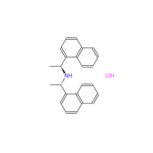 双[(S)-(+)-(1-萘基)乙基]胺 盐酸盐,Bis[(S)-(+)-(1-naphthyl)ethyl]amine hydrochloride