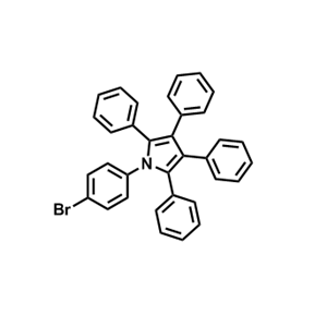 1-(4-溴苯基)-2,3,4,5-四苯基-1H-吡咯 1403495-37-3