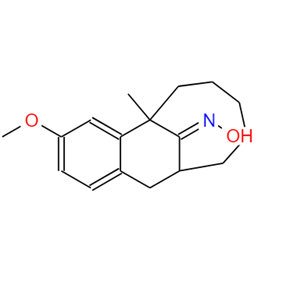 Β-三环酮肟,5,6,7,8,9,10,11,12-octahydro-3-methoxy-5-methyl-5,11-methylbenzene cyclocyclene-13-ketoxime