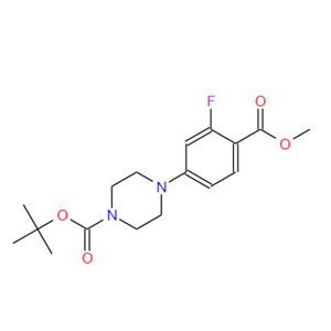 叔丁基 4-(3-氟-4-(甲氧羰基)苯基)哌嗪-1-羧酸酯