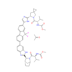 雷迪帕韦单丙酮溶剂化物,Ledipasvir (acetone)