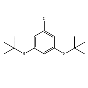 1-氯-3,5-二叔丁基硫苯,3,5-BIS(TERT-BUTYLTHIO)-1-CHLOROBENZENE