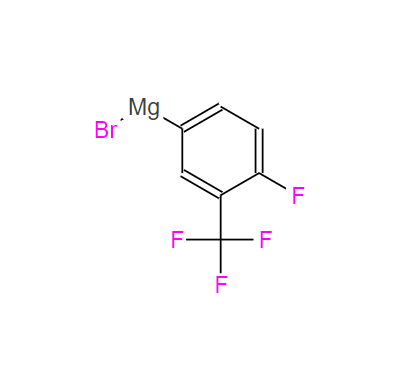 4-氟-3-三氟甲基苯基溴化镁,bromo[4-fluoro-3-(trifluoromethyl)phenyl]-Magnesium