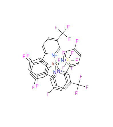 Ir[dFFppy]2-(4,4′-dCF3bpy)六氟膦酸鹽,Ir[dFFppy]2-(4,4′-dCF3bpy)PF6