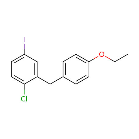 1-氯-2-[(4-乙氧基苯基)甲基]-4-碘苯,1-Chloro-2-[(4-ethoxyphenyl)methyl]-4-iodobenzene