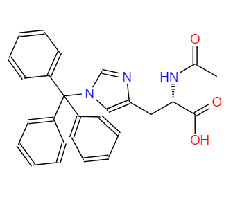 N-乙酰基-N’-三苯甲基-L-组氨酸,Ac-His(1-Trt)-OH