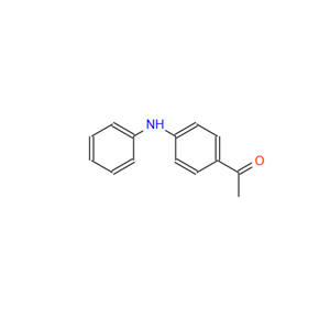 1-(4-(苯基氨基)苯基)乙酮；23600-83-1