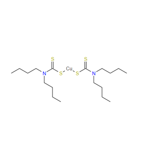 二丁基二硫代氨基甲酸铜(II)