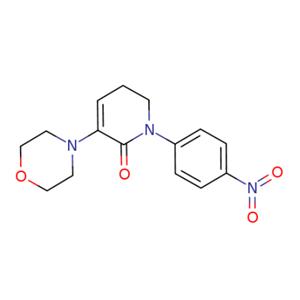 5,6-二氢-3-(4-吗啉基)-1-(4-硝基苯基)-2(1H)-吡啶酮,5,6-Dihydro-3-(4-morpholinyl)-1-(4-nitrophenyl)-2(1H)-pyridinone