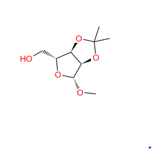 甲基-2,3-O-异亚丙基-beta-D-呋喃核糖苷,Methyl-2,3-O-isopropylidene-beta-D-ribofuranoside