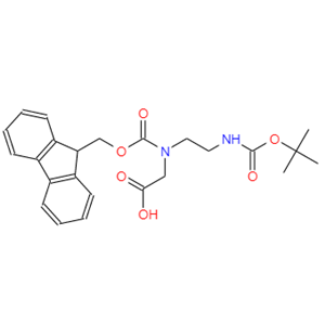 Fmoc-N-(2-Boc-氨乙基)甘氨酸,Fmoc-N-(2-Boc-aminoethyl)glycine