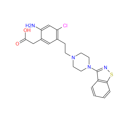 齐拉西酮开环物,氨基酸杂质,Ziprasidone Amino Acid (Ziprasidone Impurity C)