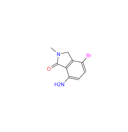 7-氨基-4-溴-2-甲基異吲哚啉-1-酮,7-aMino-4-broMo-2-Methylisoindolin-1-one