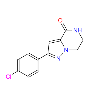 2-(4-氯苯基)-6,7-二氫吡唑并[1,5-A]吡嗪-4(5H)-酮,2-(4-chlorophenyl)-6,7-dihydropyrazolo[1,5-a]pyrazin-4(5H)-one