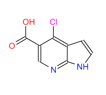 4-氯-1H-吡咯[2,3-b〕吡啶-5-甲酸,4-chloro-1H-pyrrolo[2,3-b]pyridine-5-carboxylic acid