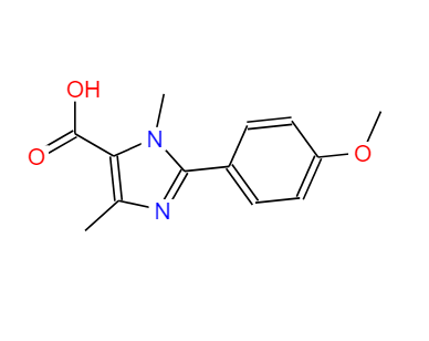 2-(4-Methoxy-phenyl)-3,5-dimethyl-3H-imidazole-4-carboxylic acid,2-(4-Methoxy-phenyl)-3,5-dimethyl-3H-imidazole-4-carboxylic acid