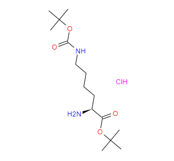 N6-Boc-L-賴氨酸叔丁酯鹽酸鹽,H-Lys(Boc)-OtBu.HCl