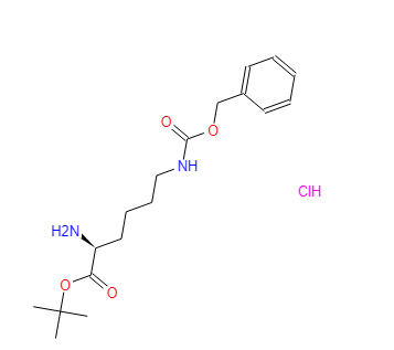 N-Ε-苄氧羰基-L-赖氨酸叔丁酯盐酸盐,lys(Cbz)-Otbu.HCl
