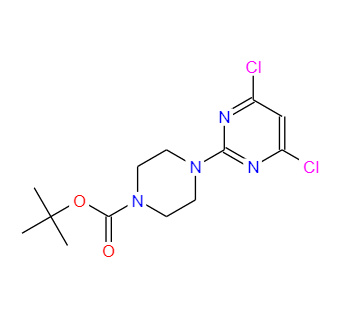 4-(4,6-Dichloro-pyrimidin-2-yl)-piperazine-1-carboxylic acid tert-butyl ester,4-(4,6-Dichloro-pyrimidin-2-yl)-piperazine-1-carboxylic acid tert-butyl ester