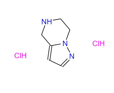 4,5,6,7-四氢吡唑并[1,5-A]吡嗪双盐酸盐,4,5,6,7-TETRAHYDRO-PYRAZOLO[1,5-A]PYRAZINE, DIHYDROCHLORIDE