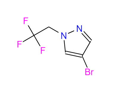 4-溴-1-(2,2,2-三氟乙基)-1H-吡唑;4-溴-1-(2,2,2-三氟乙基)吡唑,4-Bromo-1-(2,2,2-trifluoroethyl)-1H-pyrazole