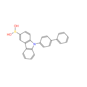  9-(4-联苯基)-3-硼酸咔唑