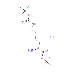 N6-Boc-L-赖氨酸叔丁酯盐酸盐,H-Lys(Boc)-OtBu.HCl