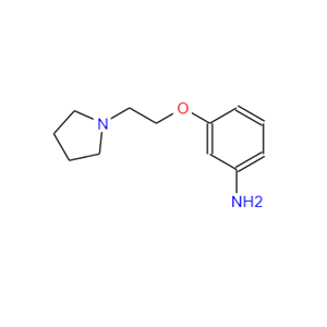 3-[2-(吡咯烷-1-基)乙氧基]苯胺,3-(2-(PYRROLIDIN-1-YL)ETHOXY)ANILINE