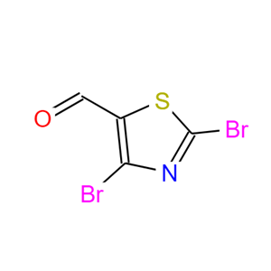 2,4-二溴噻唑-5-甲醛,2,4-DIBROMO-THIAZOLE-5-CARBALDEHYDE,97%