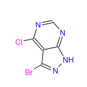 3-溴-4-氯-1H-吡唑啉并嘧啶,3-BROMO-4-CHLORO-1H-PYRAZOLO[3,4-D]PYRIMIDINE