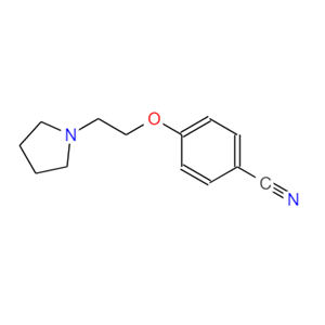 4-[2-(pyrrolidin-1-yl)ethoxy]benzonitrile 46745-39-5