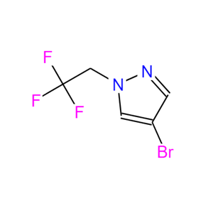 4-溴-1-(2,2,2-三氟乙基)-1H-吡唑;4-溴-1-(2,2,2-三氟乙基)吡唑,4-Bromo-1-(2,2,2-trifluoroethyl)-1H-pyrazole