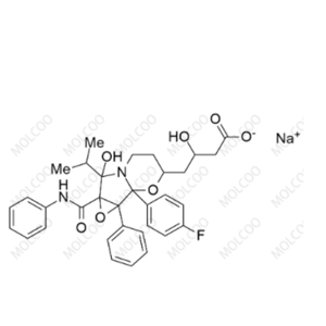 实验室自产杂质阿托伐他汀环氧吡咯并噁嗪7-羟基类似物