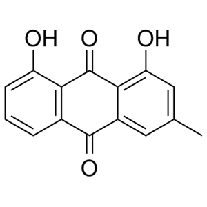 芦荟大黄素，1.8-二羟基-3-羟甲基蒽醌，481-72-1